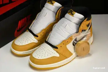 Hyperoad OGYellow Ochre High Retro 1 Jordan 0517